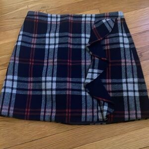 J. Crew Mercantile Plaid Skirt Size 8